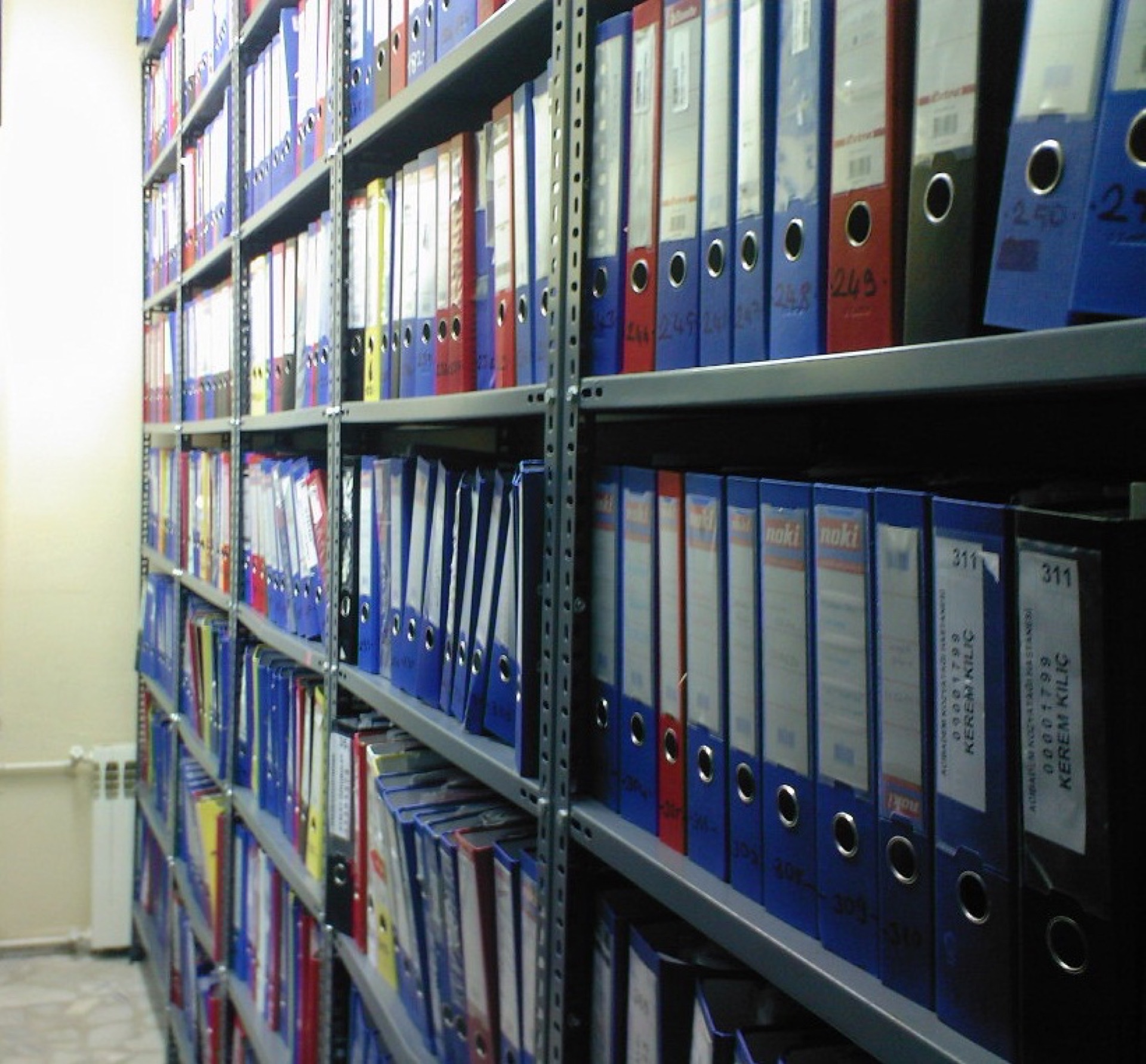 Çelik Raf Arşiv Ofis Dolapları 6