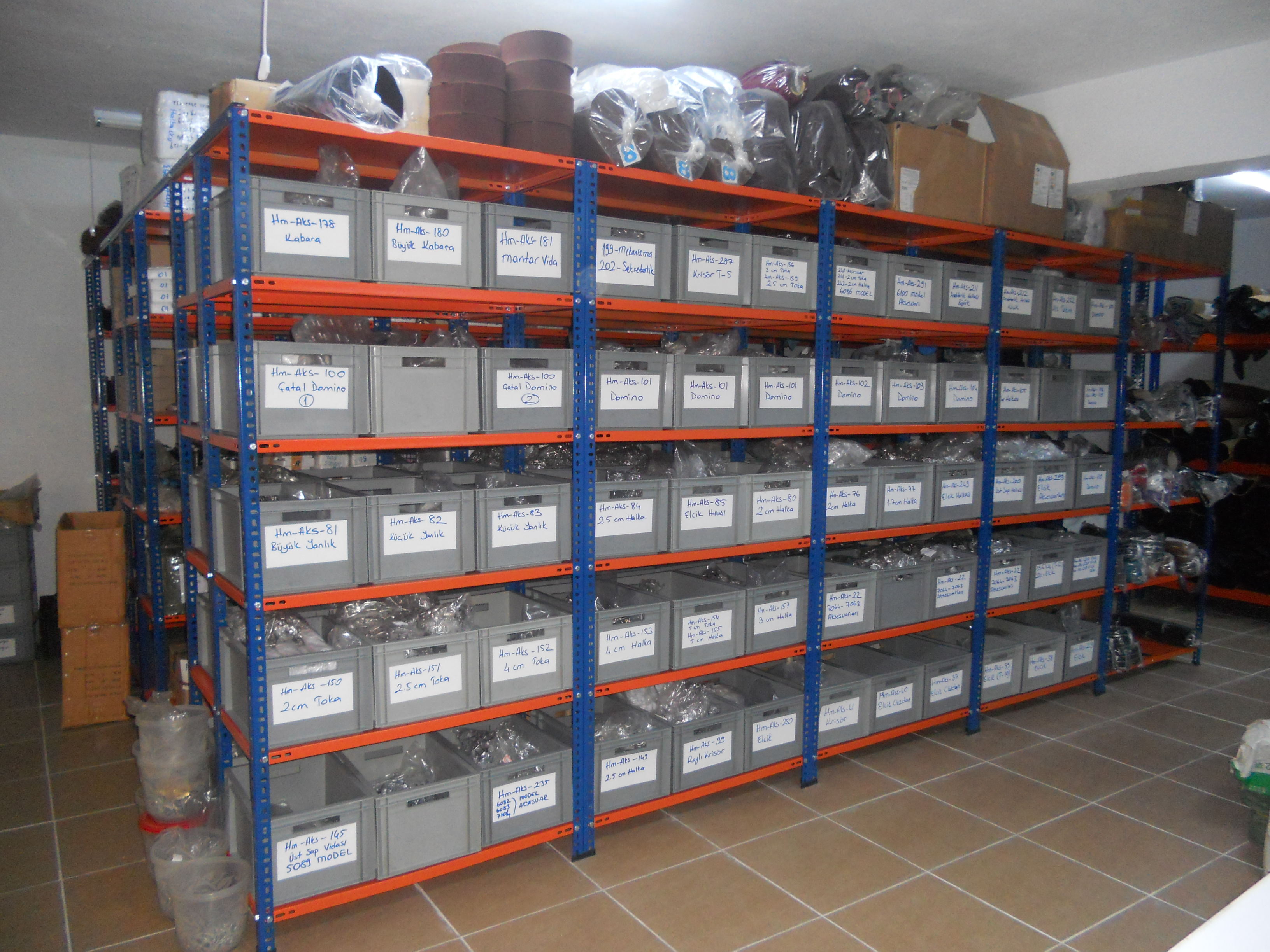 Çelik Raf Ürün Depoları 10