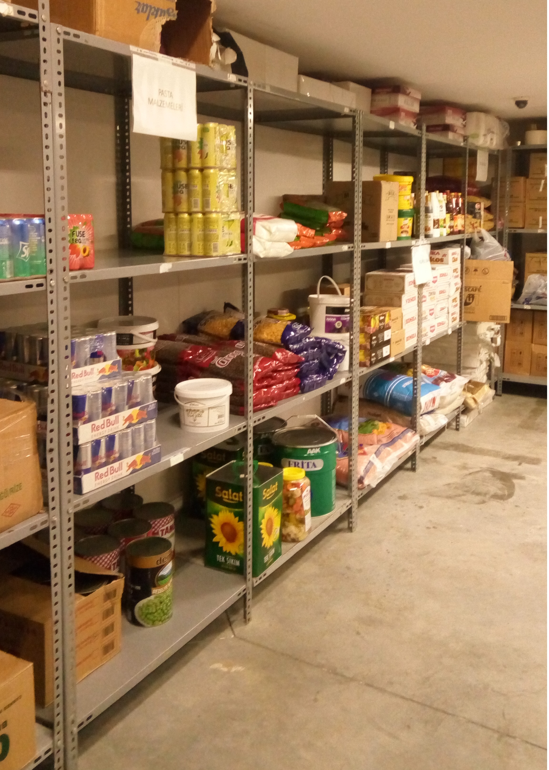 Çelik Raf Ürün Depoları 12