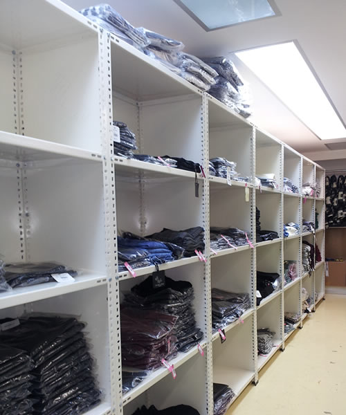 Çelik Raf Ürün Depoları 1