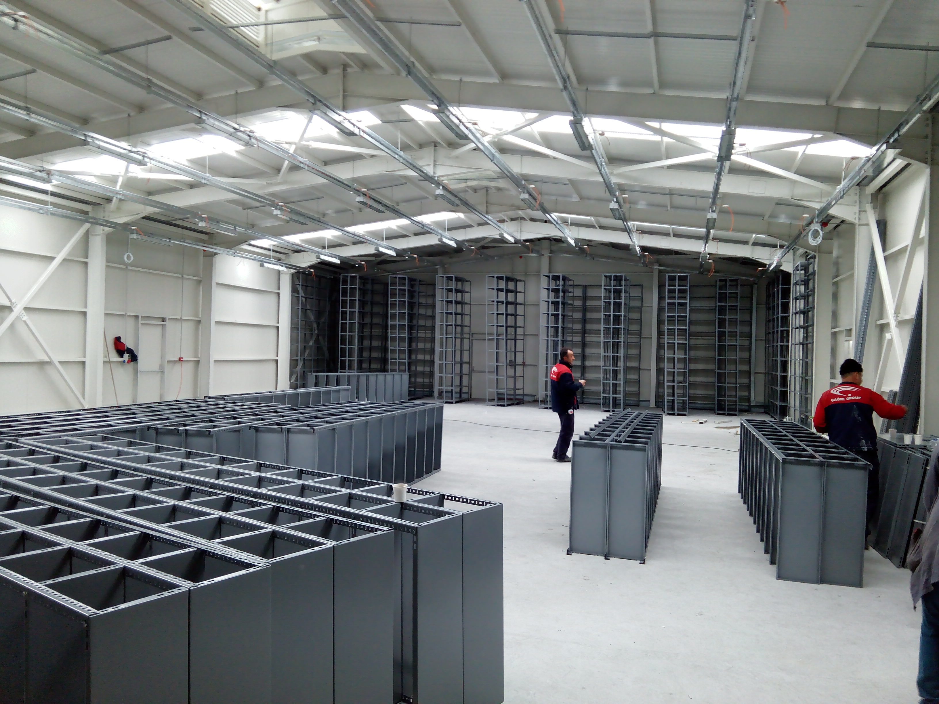 Çelik Raf Ürün Depoları 21