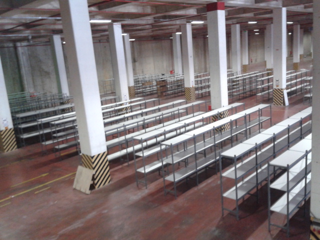 Çelik Raf Ürün Depoları 30